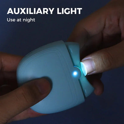 Elektrisk nagelklippare, automatisk nagelpolering trimning manicure