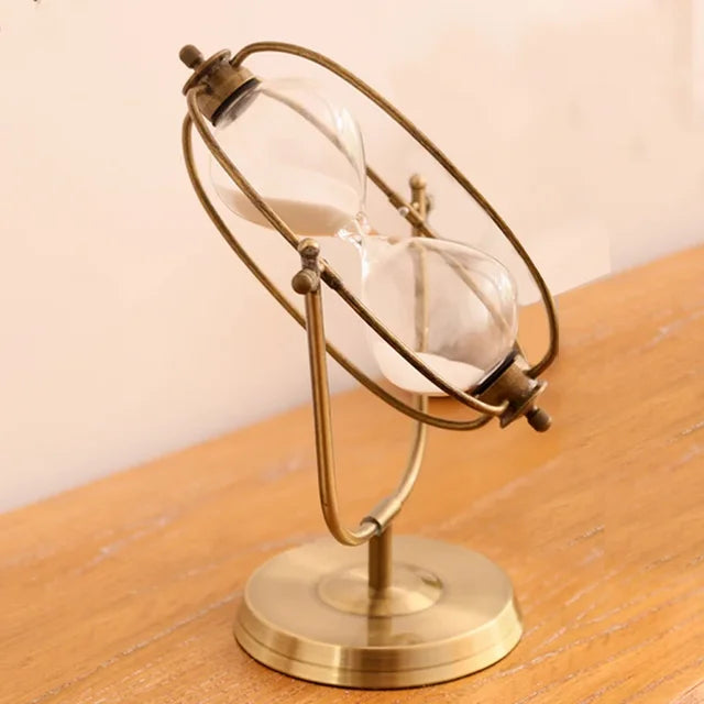 SandFlow – Elegant sandglas med vintage design och klassisk ram till inredning