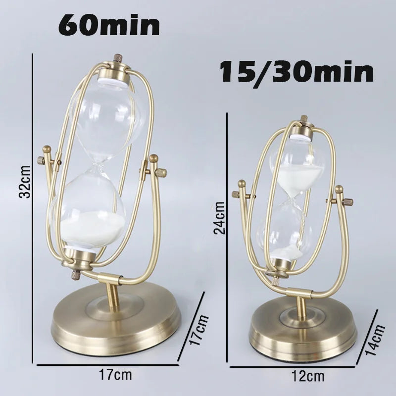 SandFlow – Elegant sandglas med vintage design och klassisk ram till inredning