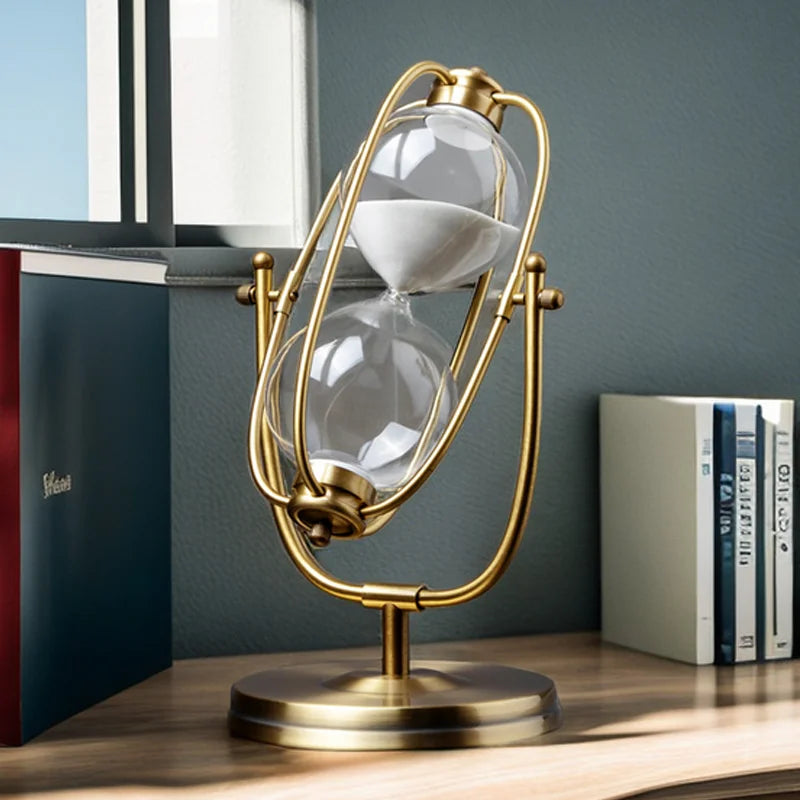 SandFlow – Elegant sandglas med vintage design och klassisk ram till inredning