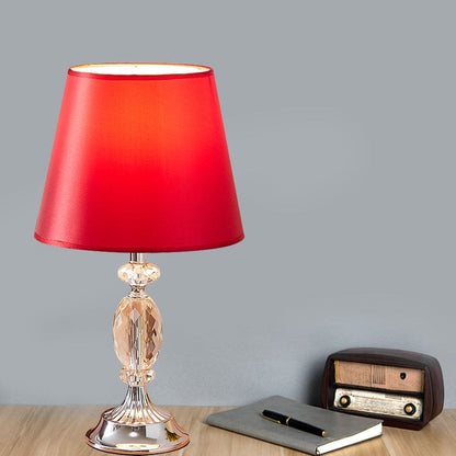 EleganceBeam - Design bordslampa med konform och facetterade glaskuber
