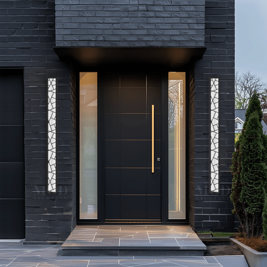 Vägglampa Modern Utomhus LED Panel Armatur