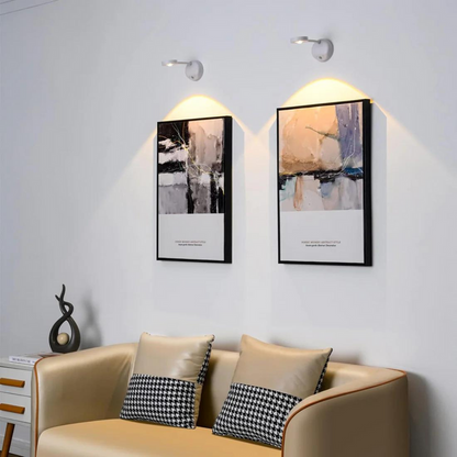Trådlös LED-spot med rörelse sensor
