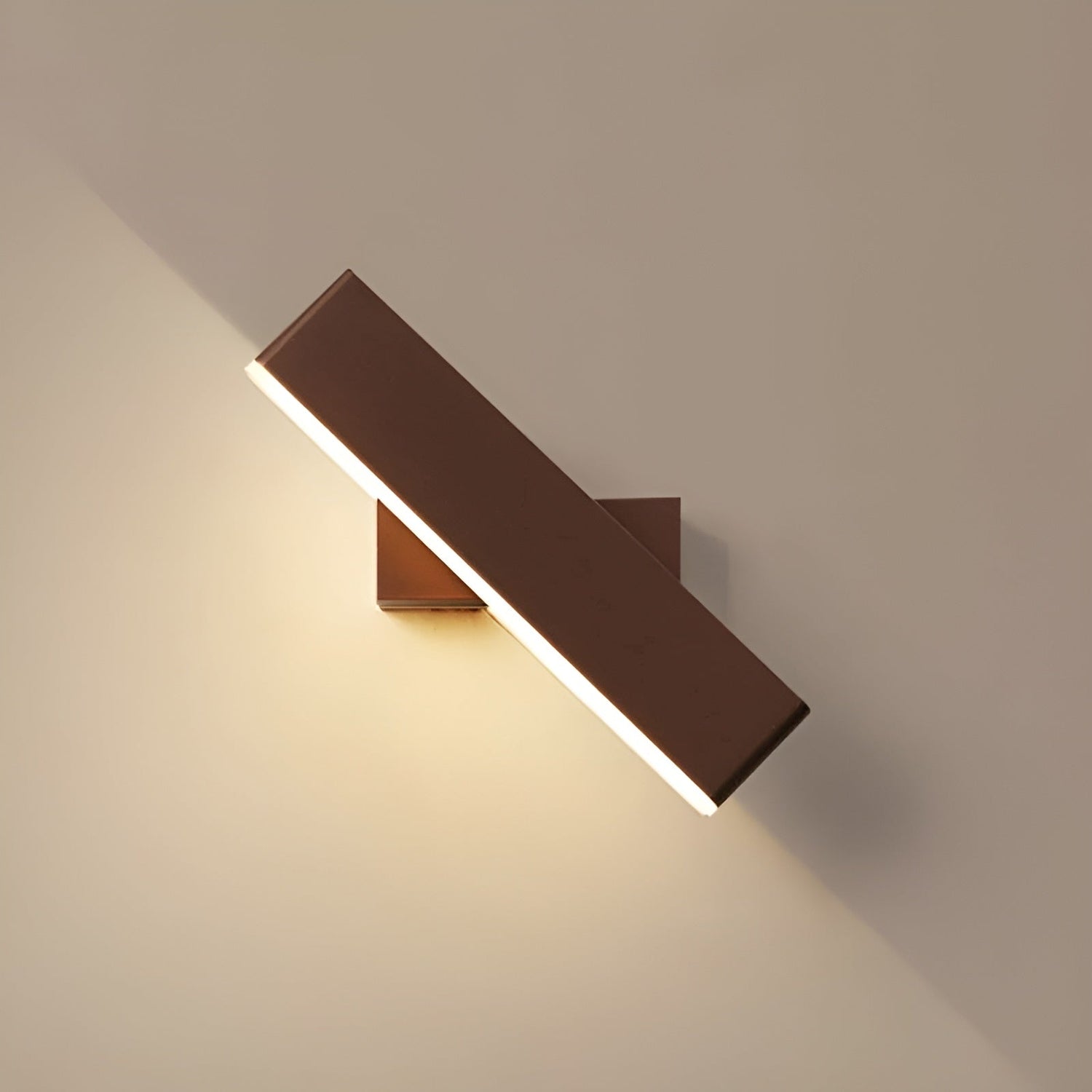 OrbitBeam Ljus - Rotbar Minimalistisk LED Vägglampa