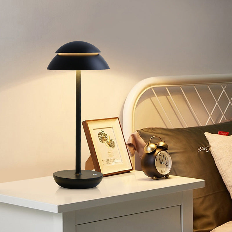 LumiShine - Trådlös uppladdningsbar LED bordslampa