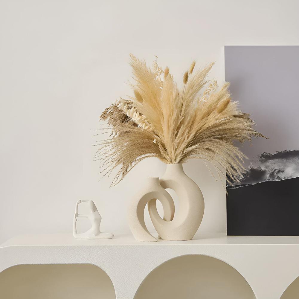 Unity Vase Duo | Modern Abstrakt Keramik