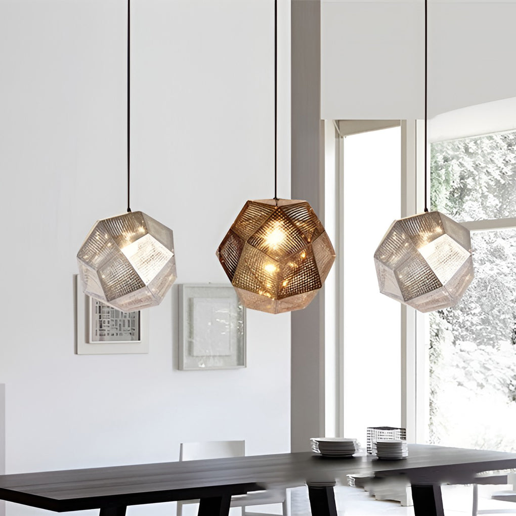 ModernSphere - Postmodern Geometrisk Rund Taklampa Chandelier