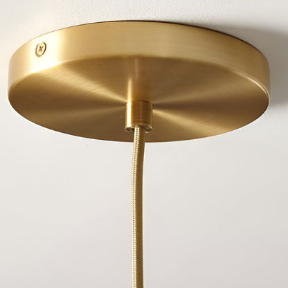 SphereGlow - Modern Glasklar Industrial LED- Handlamp för Kök och Matrum