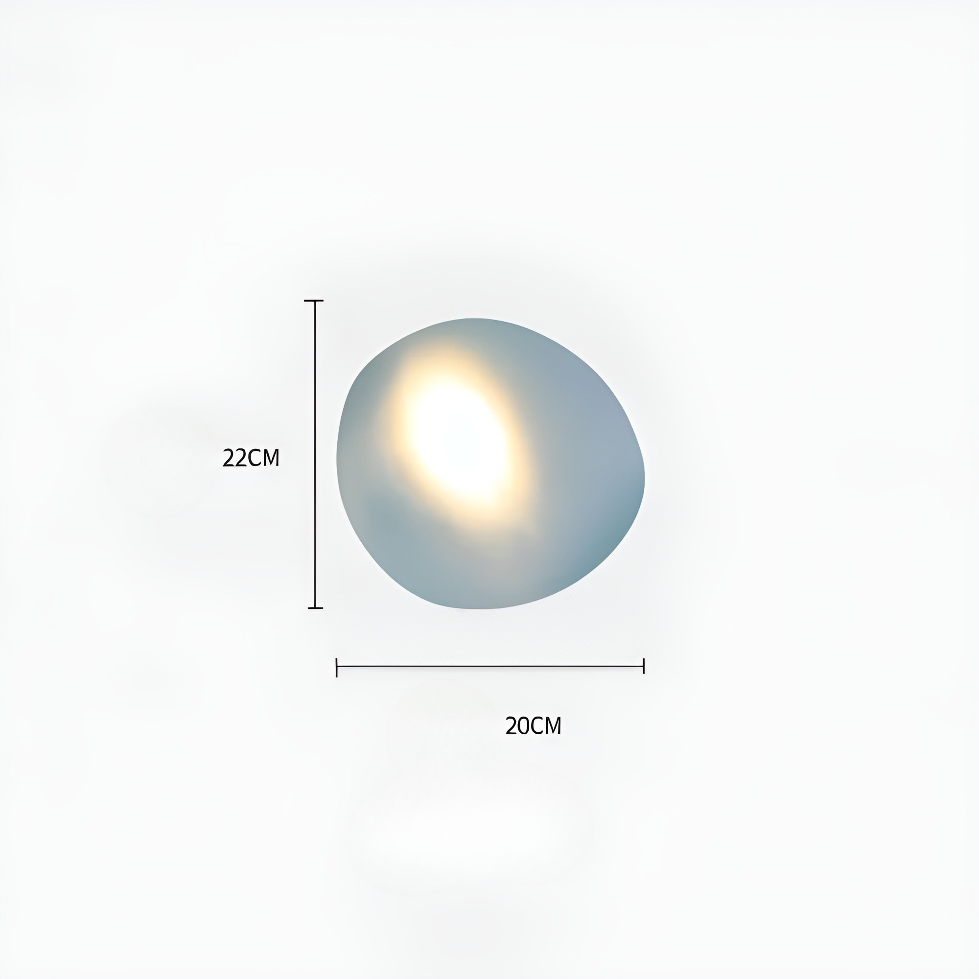 LED Vägglampa i Kieselstein Design – Dekorativ nordisk design för vardagsrum och hall