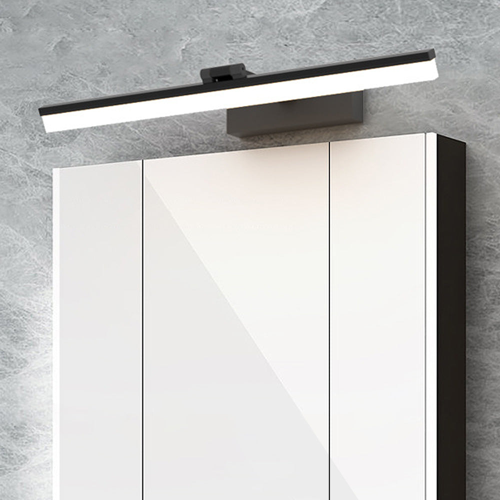 LED Spegel Vägglampa | Svart | Samtida | Enkel Järn &amp; Plast | Dimmbar 8–24 W – Brick by Brick