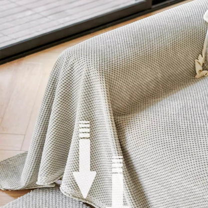 Mjuk korduray varm våffelväv sofföverdrag för komfort