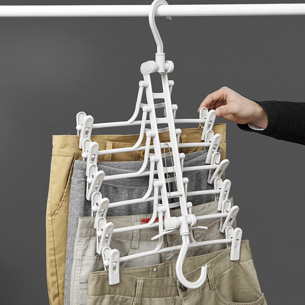 Carvallo - Fällbar klädhängare och byxhängare
