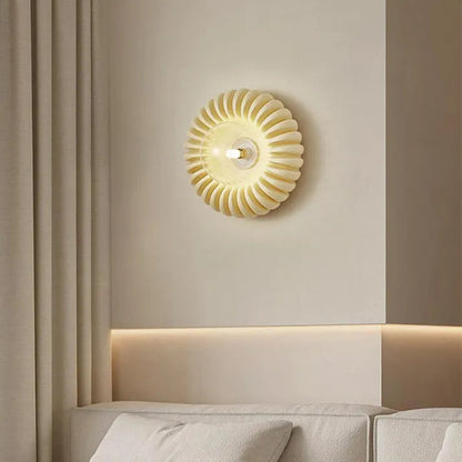 ResinGlow – Modern vägglampa i harts för stilfull belysning