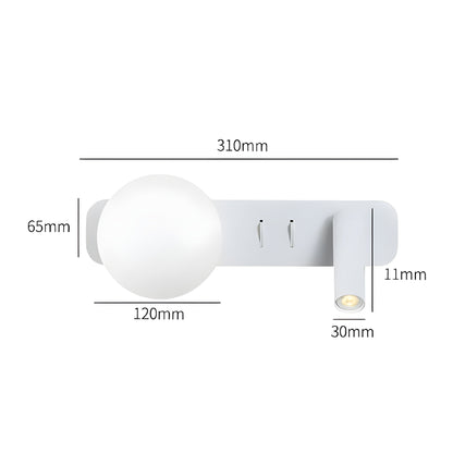 EclipseBeam Light - Dekorativ Månevägglampa