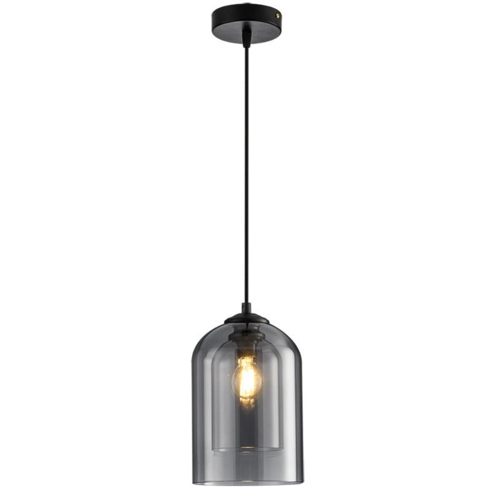 Modern minimalist glas hänglampa