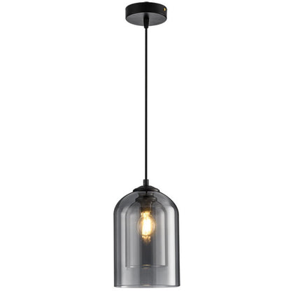 Modern minimalist glas hänglampa