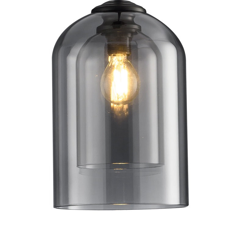 Modern minimalist glas hänglampa