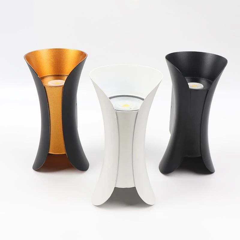 Regn eller solsken, denna IP65 vattentäta LED-vägglampa levererar stil och prestanda