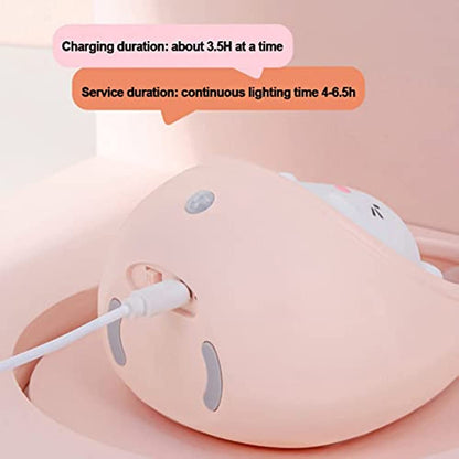 BunnyGlow - USB Laddningsbar Djur Nattlampa med Rörelsesensor