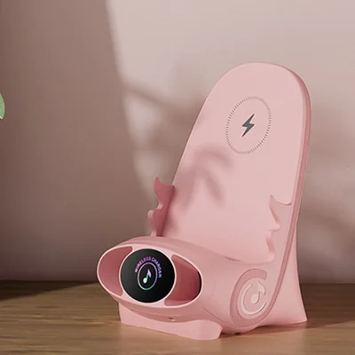 Carvallo - Telefonhållare för stolen med trådlös laddningsfunktion