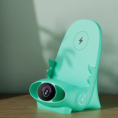 Carvallo - Telefonhållare för stolen med trådlös laddningsfunktion