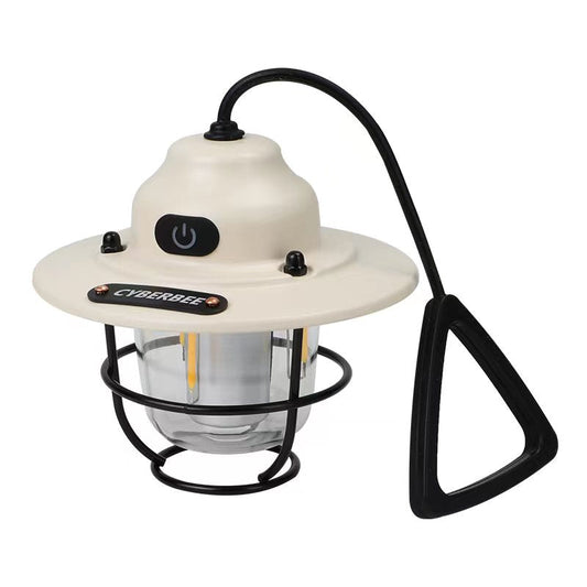 Carvallo LED Campinglampa CampGlow Classic | USB-uppladdningsbar & Robust | 15,5×6,6×10,5 cm | För Utomhus & Nödsituationer