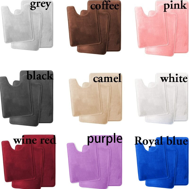 Mjukt minnesfoam badmatta set - För komfort och lyx