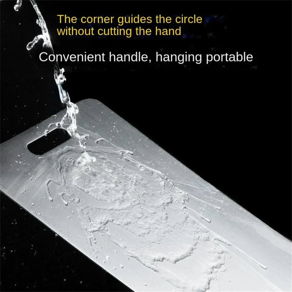 Royallure Titanium Förbättrad Skärbräda - Hållbar, Dubbel-Sidig, Livsmedelsklassad Säker Skäryta för Kök och Utomhusbruk