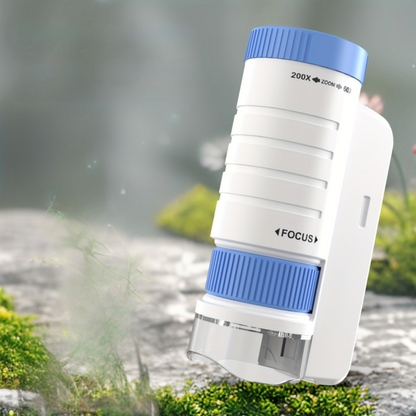Mini Mikroskop med LED-lampa för Barn