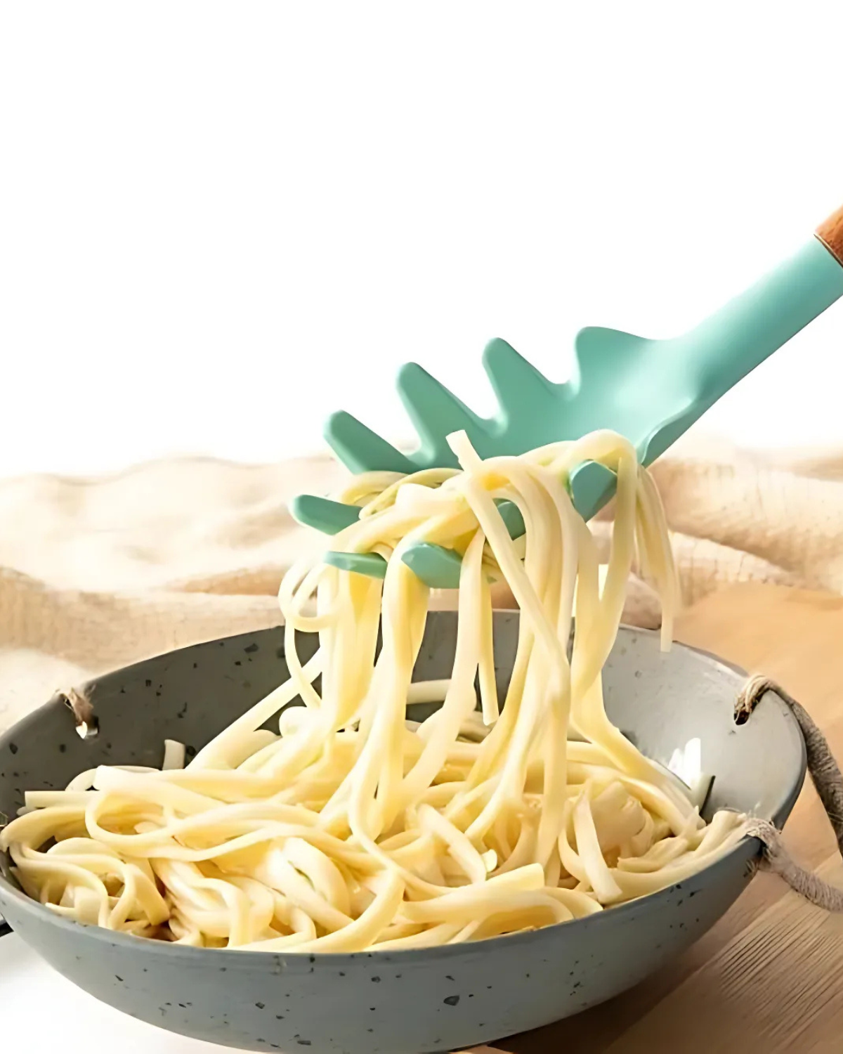 Carvallo – Miljövänligt Silikon Kökset med Bambu Handtag (12-delar)