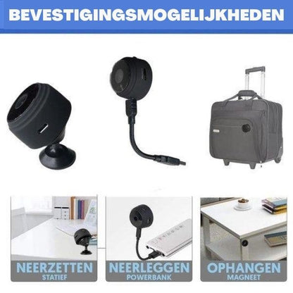 CamSpy - Mini säkerhetskamera - HD - 1080P - Trådlös