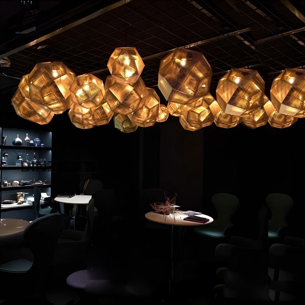 ModernSphere - Postmodern Geometrisk Rund Taklampa Chandelier