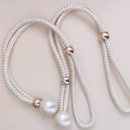 Lustrous Pearl Gardinband | 2 Delar Set