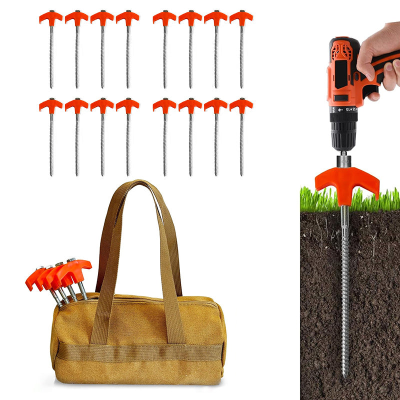 Carvallo - Galvaniserad stål pop up tältpluggar pluggar