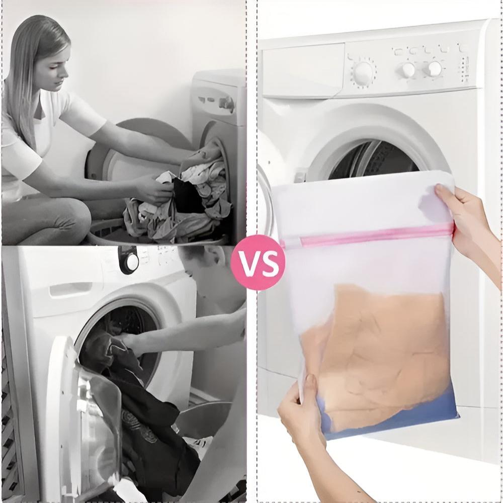 Zippade Mesh Tvättkubar