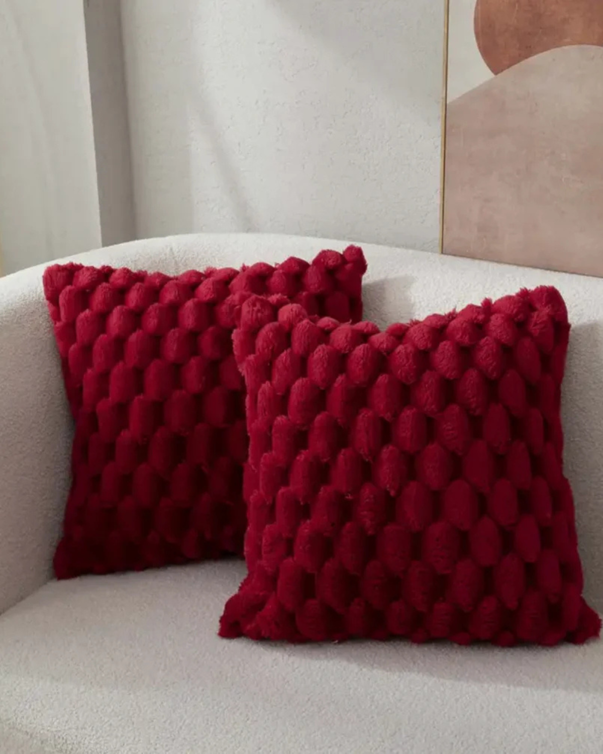 Carvallo – Lyxig Dekorativ Kudde med Lummig Textur för en Raffinerad Interiör