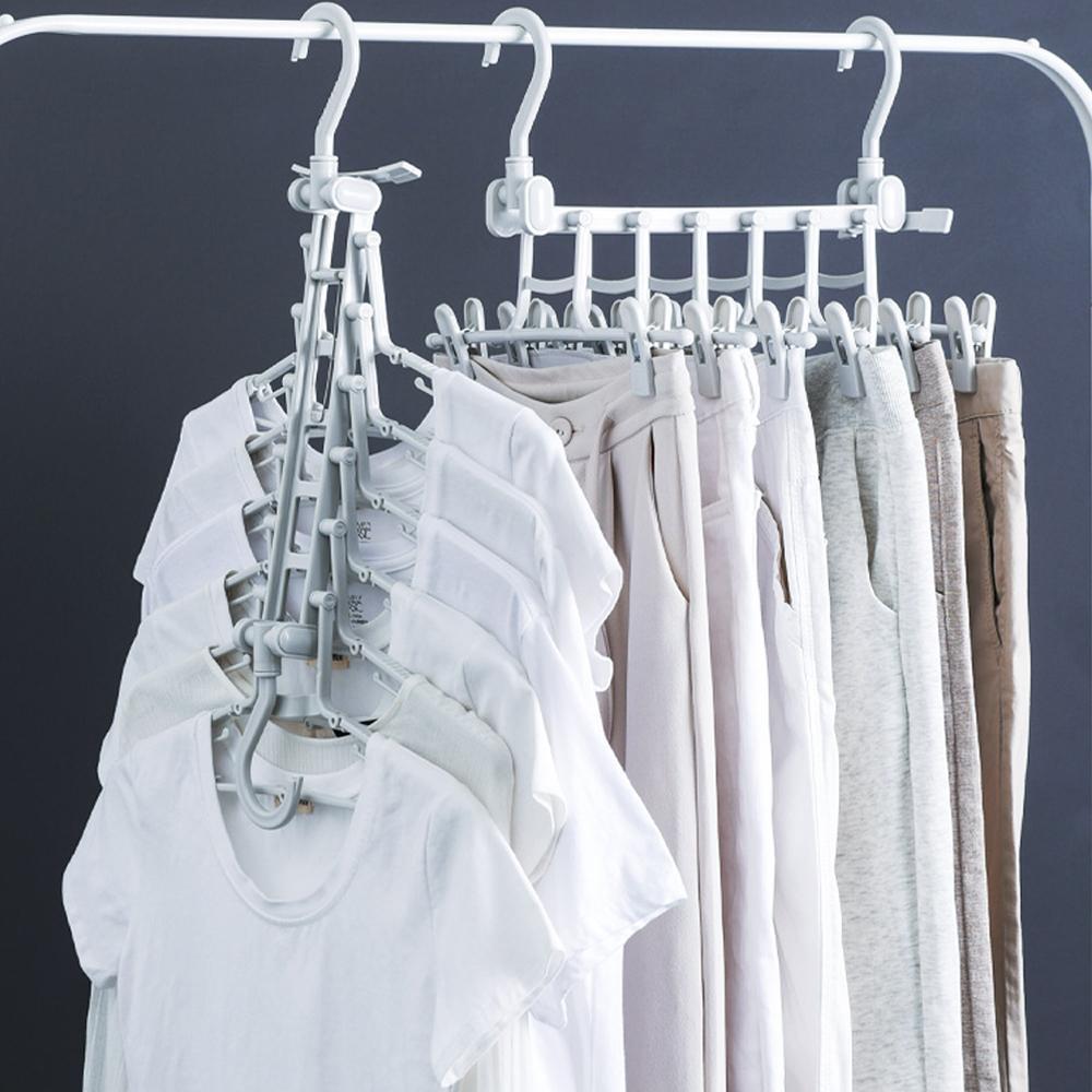 Carvallo - Fällbar klädhängare och byxhängare