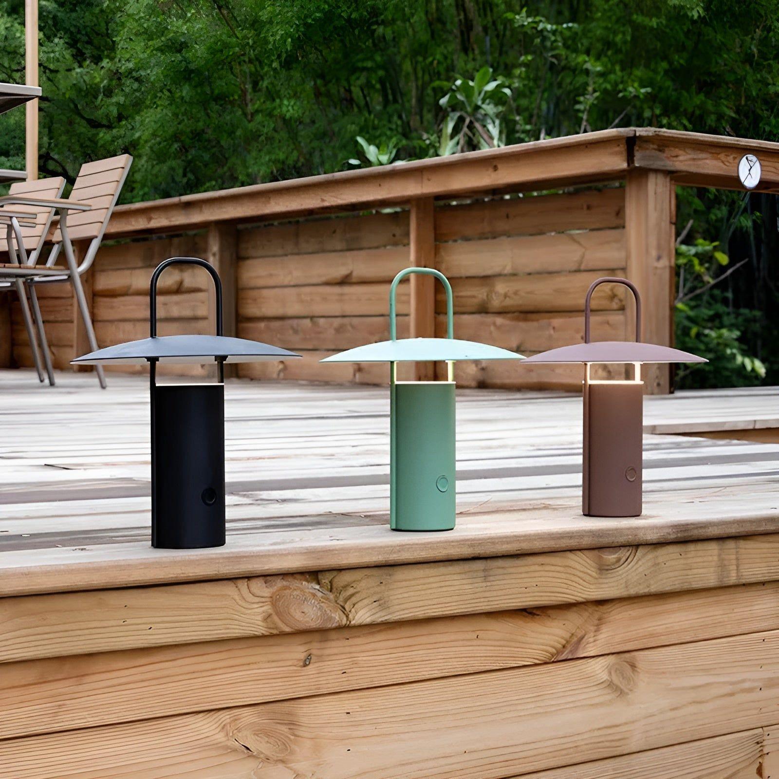 GlowLight Lampa - Uppladdningsbar vattentät trädgårdslampa