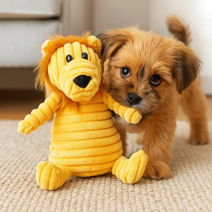 Hundleksak Pluffig Squeaky Tuggedyr