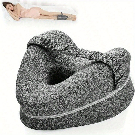 Ergonomiskt Sidliggande Kudde - Knäkudde med Avtagbart och Tvättbart Overdrag