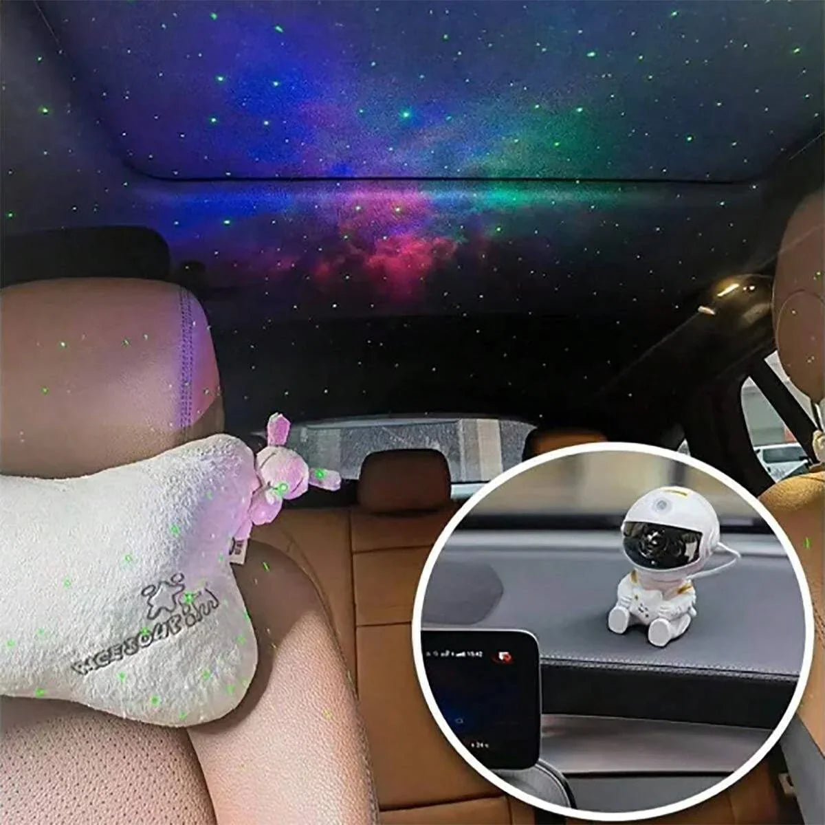 Carvallo Explorer - Astronaut projektorlamps för avkopplande stjärnklara nätter