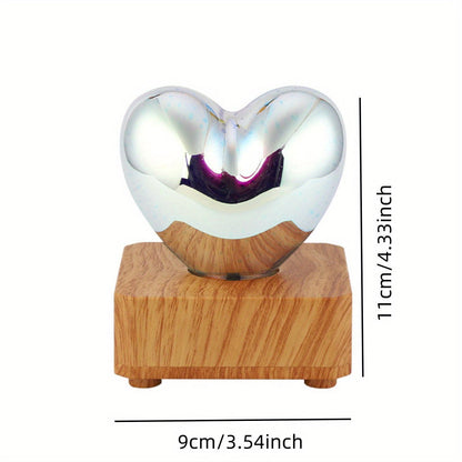 FyrverkeriLjus - 3D LED Kärlekshjärta Fyrverkeri Nattlampa