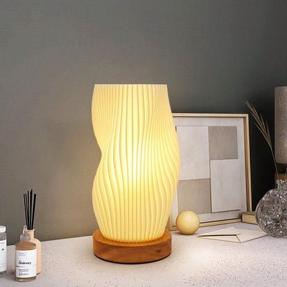 Elegant Kustdesign Lampa med Varm LED-Ljus