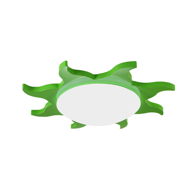 SunShape - Tecknad Trä Akryl Taklampa för Förskolan