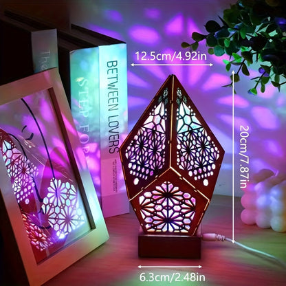 StarGlow - USB Bohemisk Stjärnhimmel Nattlamp 3D Projektor