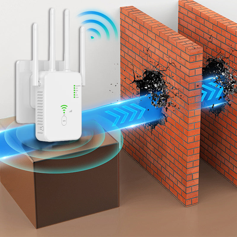 Uppgraderad Wifi-förstärkare - Snabbare hastighet och mindre signalförlust