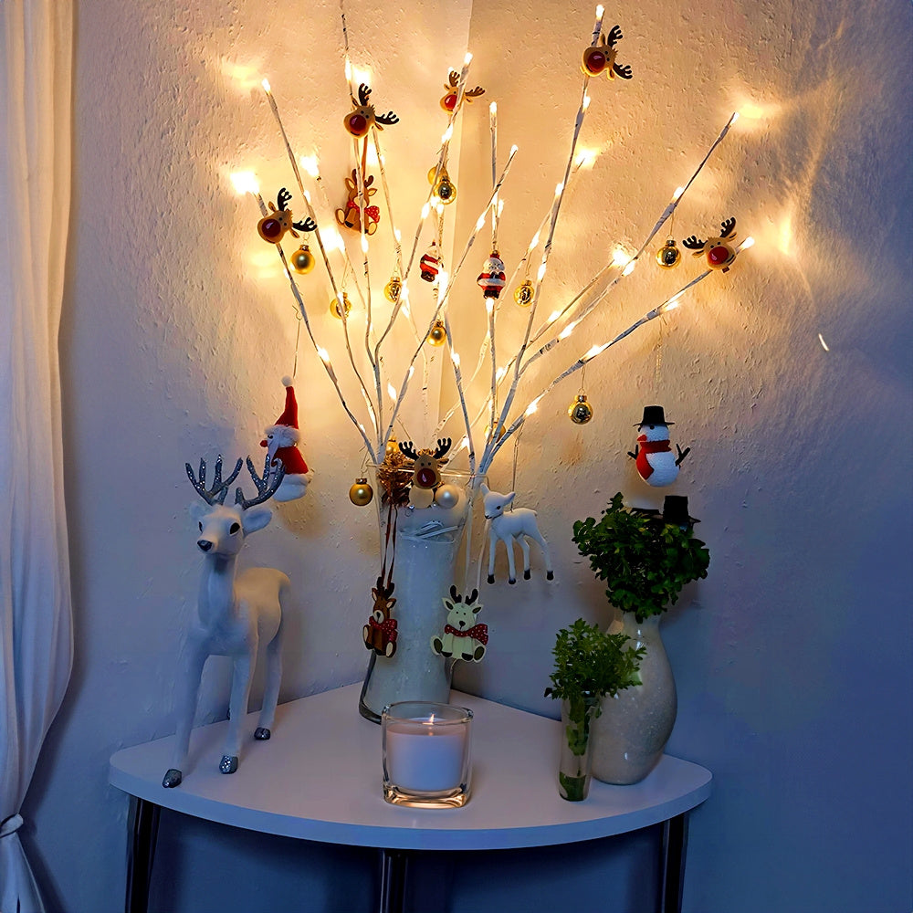 BranchGlow - Majisu LED Taklampa, 69,85 cm, 20 LED Varm Vit