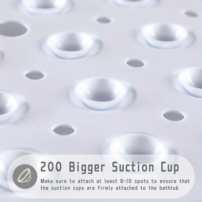 Extra Lång Antislip Badmatta - För en Säker Badupplevelse