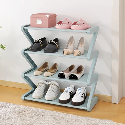 ZigZag Skoställ - Stilig och Platsbesparande Skor Organizer