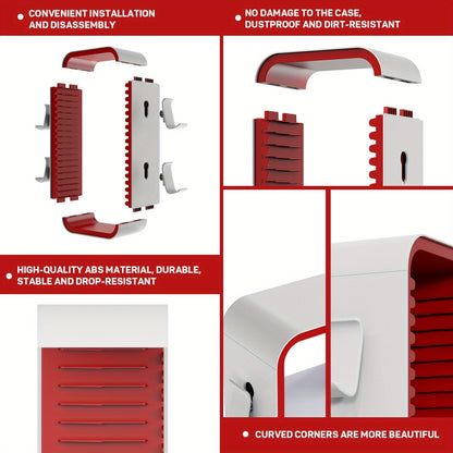 Universal Game Disc Storage Holder och Controller Display Stand – För PS5, PS4, Switch och Xbox